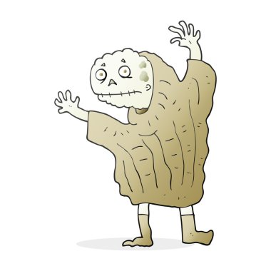 Halloween cadı çizgi film