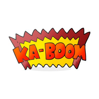 çizgi film çizgi roman patlama