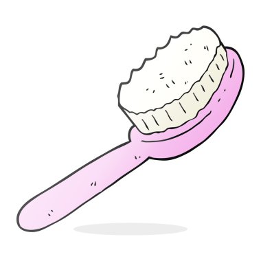 serbest çizilmiş karikatür fırça