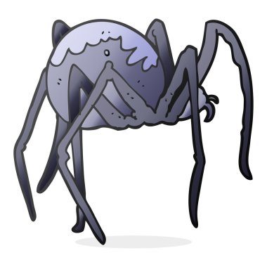 çizgi film ürpertici örümcek