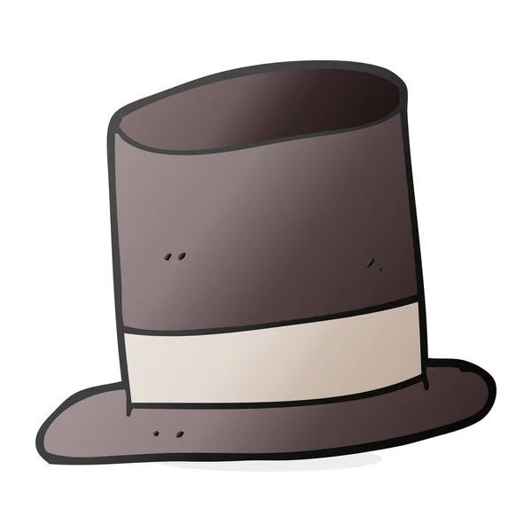 Kreskówka top hat — Wektor stockowy