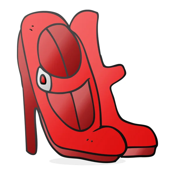 Cartoon hoge hakken schoenen — Stockvector