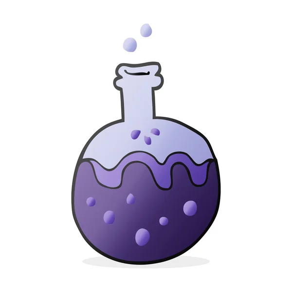 Cartoon magic potion — Stock Vector