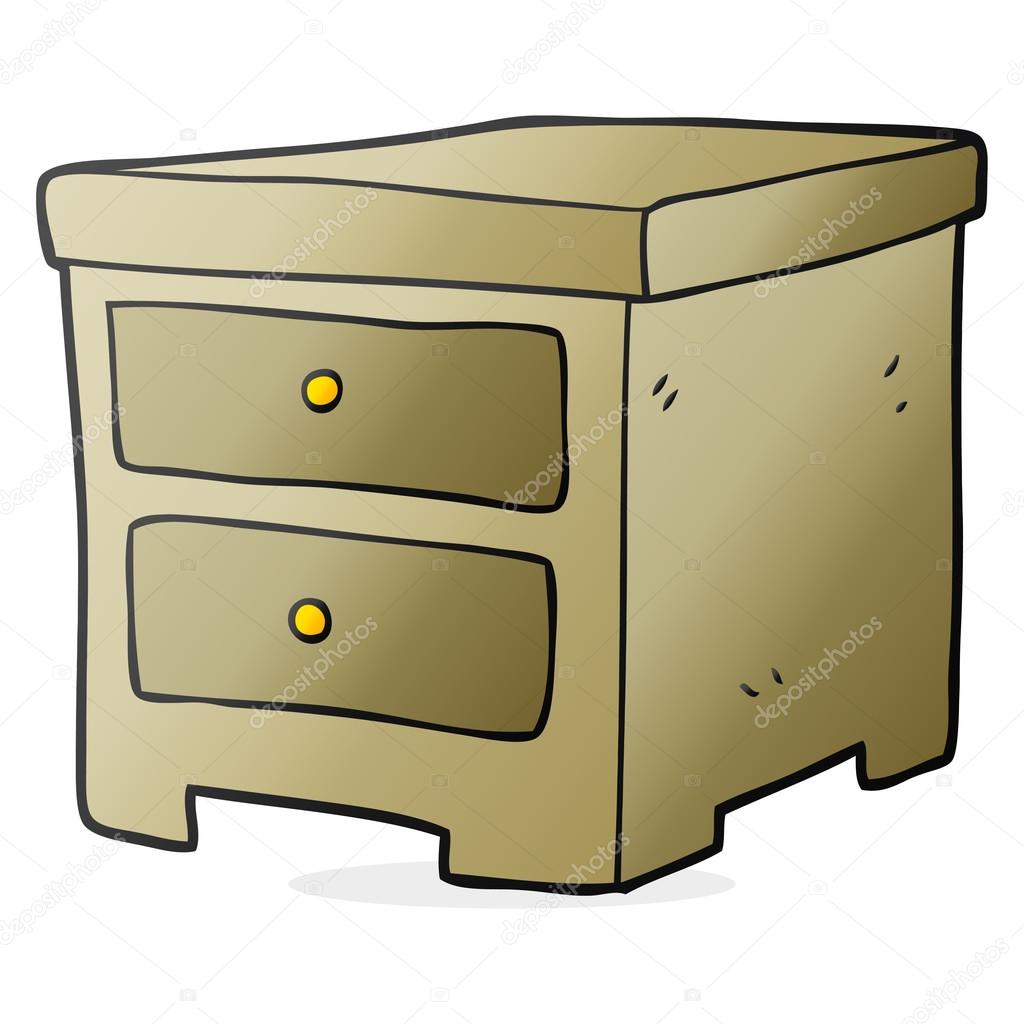 Cartoon chest of drawers — Stock Vector © lineartestpilot ...