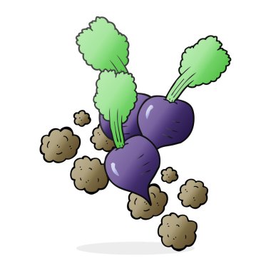 serbest çizilmiş karikatür pancar