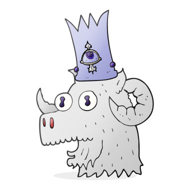 RAM kafa büyülü tacı olan çizgi film