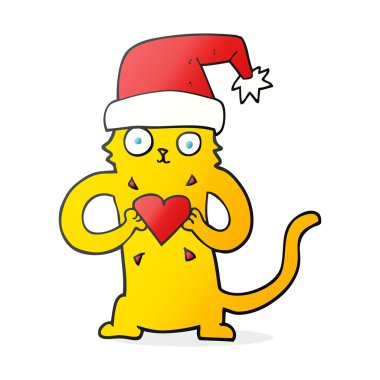 Noel seven karikatür kedi