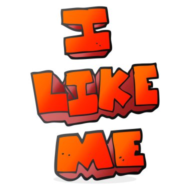 Ben benim gibi sembol karikatür