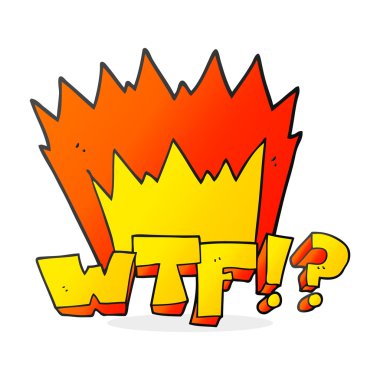 çizgi film Wtf sembolü