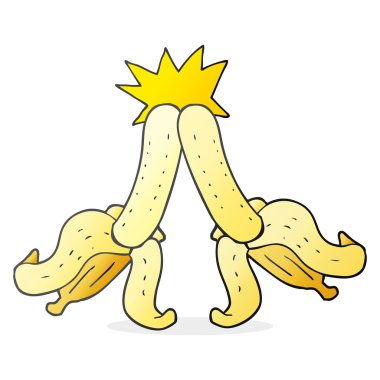 utanç verici sihirli muz dokunmatik çizgi film