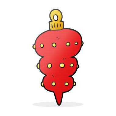 Çizgi film Noel süslemesi