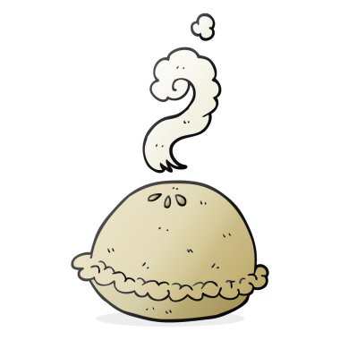 çizgi film sıcak pasta