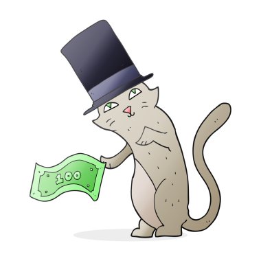 çizgi film zengin kedi