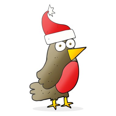 El yazması çizilmiş çizgi film Robin