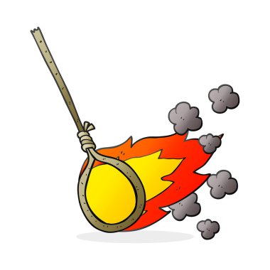 çizgi film yanan ilmik