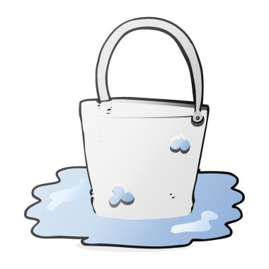 çizgi film su kovası