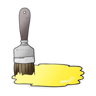 karikatür boya fırçası