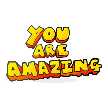 şaşırtıcı metin olan çizgi film