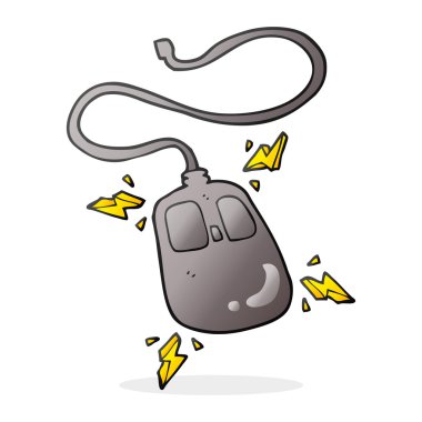 karikatür bilgisayar fare