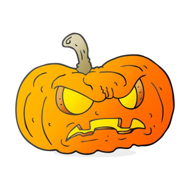 Cadılar Bayramı Balkabağı cartoon