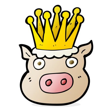 domuz taç çizgi film