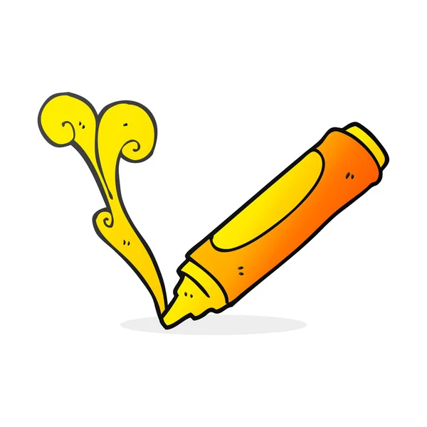 Cartoon wax crayon — Stock Vector