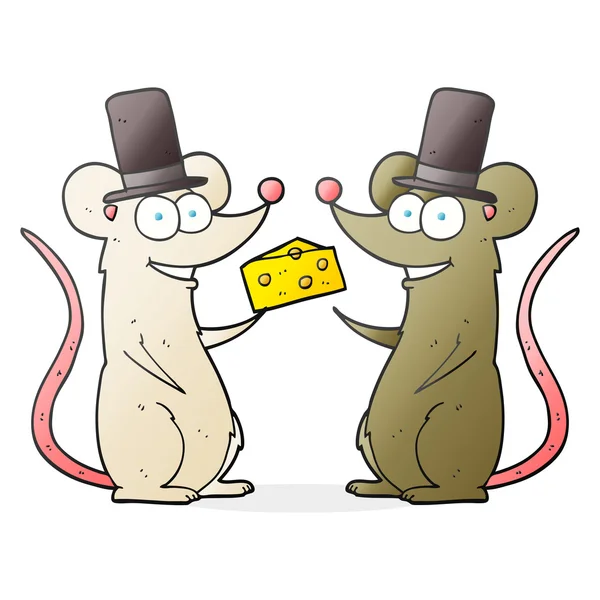 çizgi film fareler peynir ile