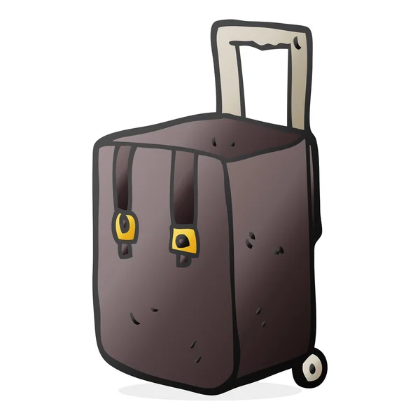 FreeHand getekende cartoon Bagage — Stockvector