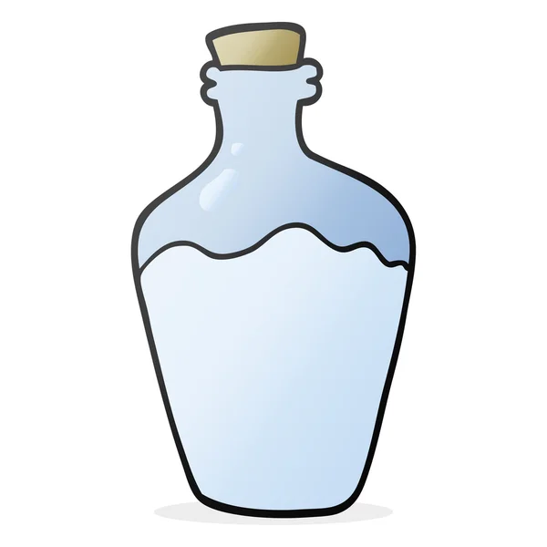 Butelka wody kreskówka — Wektor stockowy