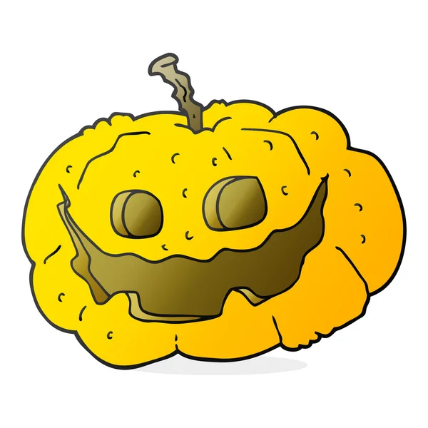 Calabaza de Halloween de dibujos animados — Archivo Imágenes Vectoriales