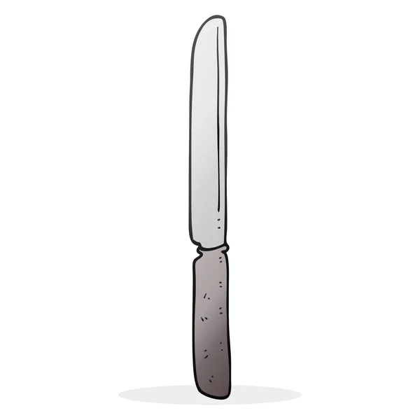 Coltelleria cartone animato coltello — Vettoriale Stock