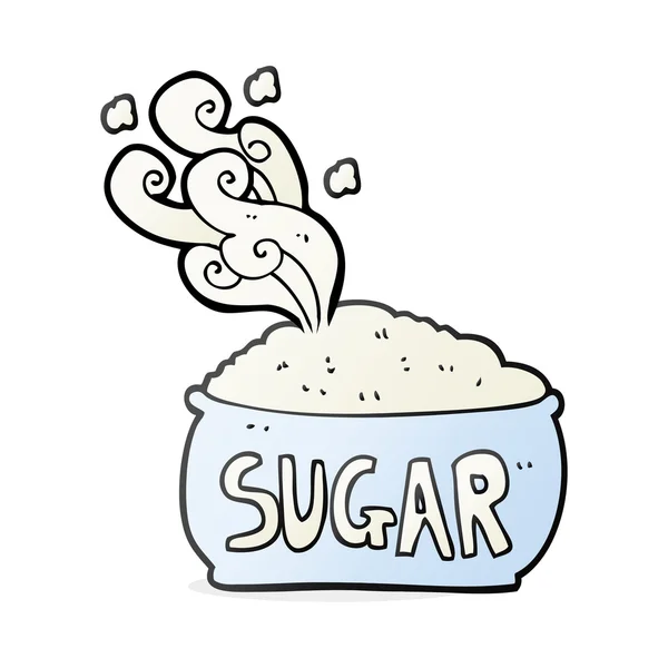 Black and white cartoon sugar bowl Stock Vector Image by