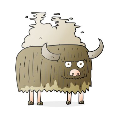 çizgi film kokulu inek