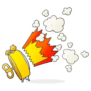 karikatür çalar saat