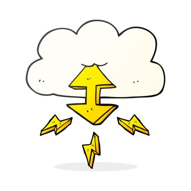 çizgi film dijital bulut