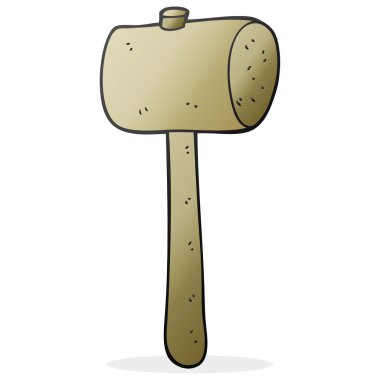 çizgi film tahta tokmak