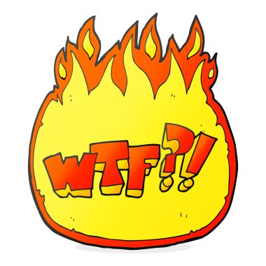 çizgi film Wtf sembolü