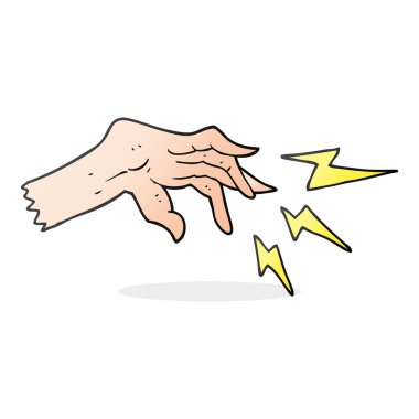 çizgi film el döküm büyü