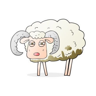 çizgi film ram içinde çamur