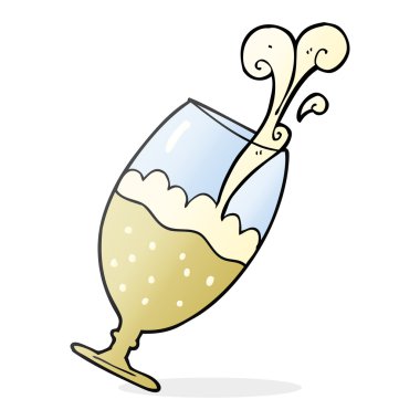 çizgi film bira cam