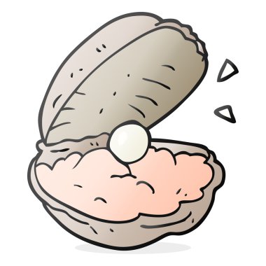 çizgi film istiridye inci ile