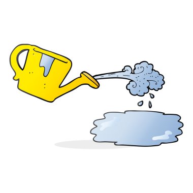 çizgi film sulama dökme olabilir