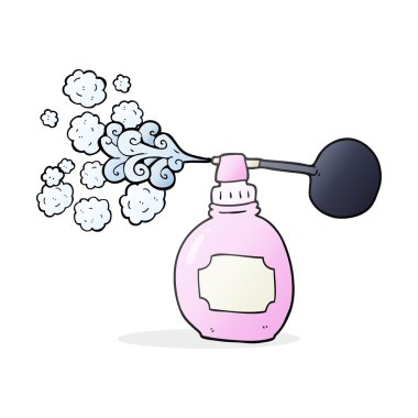 çizgi film parfüm şişesi