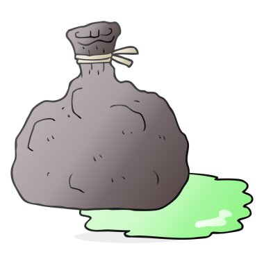 çizgi film torba çöp