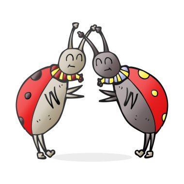 çizgi film ladybugs tebrik