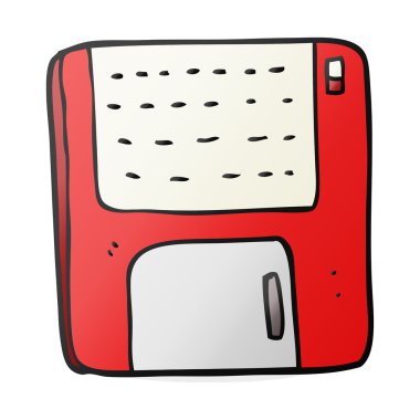 çizgi film eski bilgisayar diski