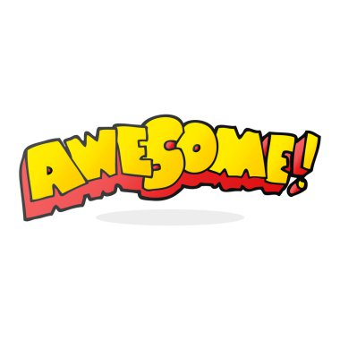 awesome serbest el çekilmiş çizgi film