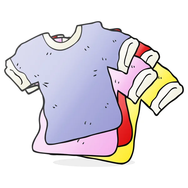 T-shirts desenhos animados — Vetor de Stock