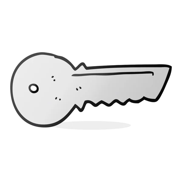 Cartoon Türschlüssel — Stockvektor