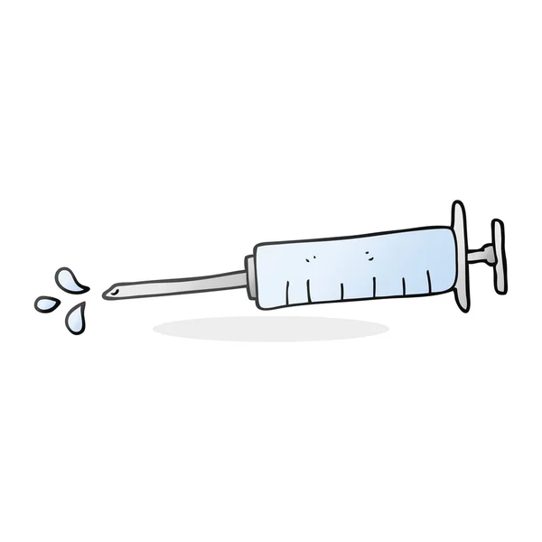 Cartoon medicinska nål — Stock vektor